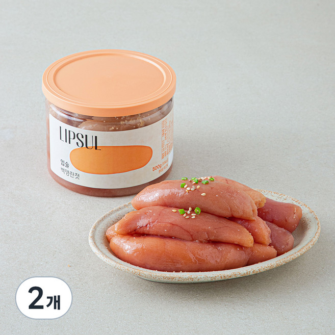 속초에서 만든 입술 백명란젓갈, 500g, 2개