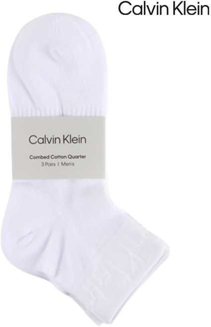 캘빈클라인 메쉬 스포티 베이직 단목 양말 3켤레