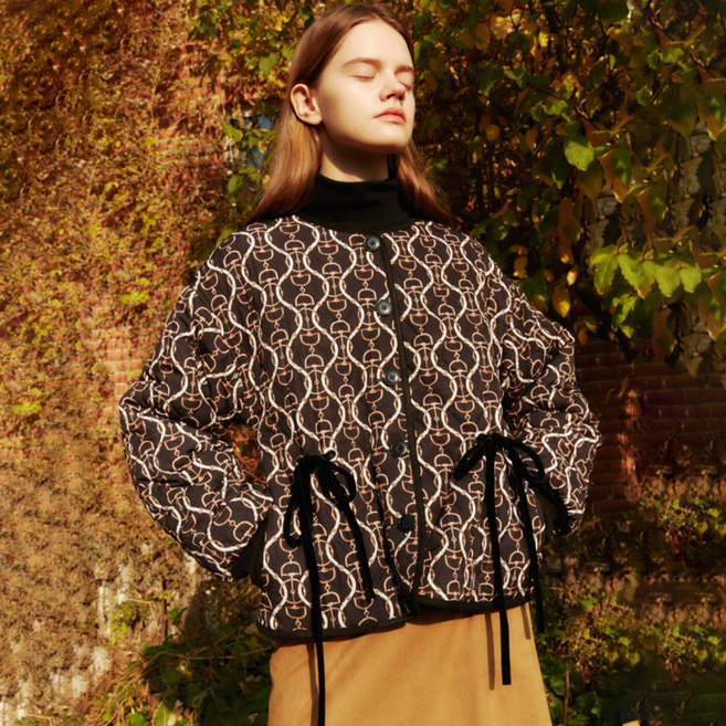 1159스튜디오 A3 PRINTED PADDING SINGLE JACKET