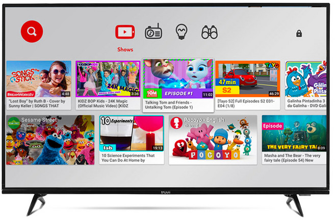 트루비 4K UHD D LED 108cm 스마트 TV T436UHD SMART HDR LG IPS 패널, 108cm(43인치), 스탠드형