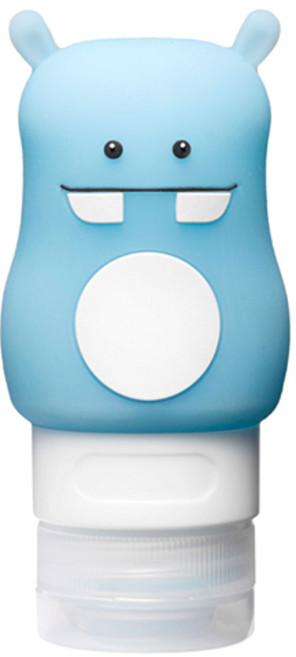 메오 여행용 애니멀 실리콘 용기 50ml, 하마, 1개