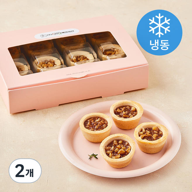 신성베이커리 호두파이 선물용 12개입 (냉동), 240g, 2개