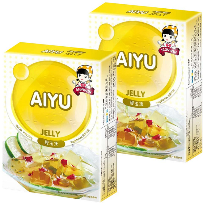 SIGNWIN 三得冠 愛玉凍粉, 100g, 2盒