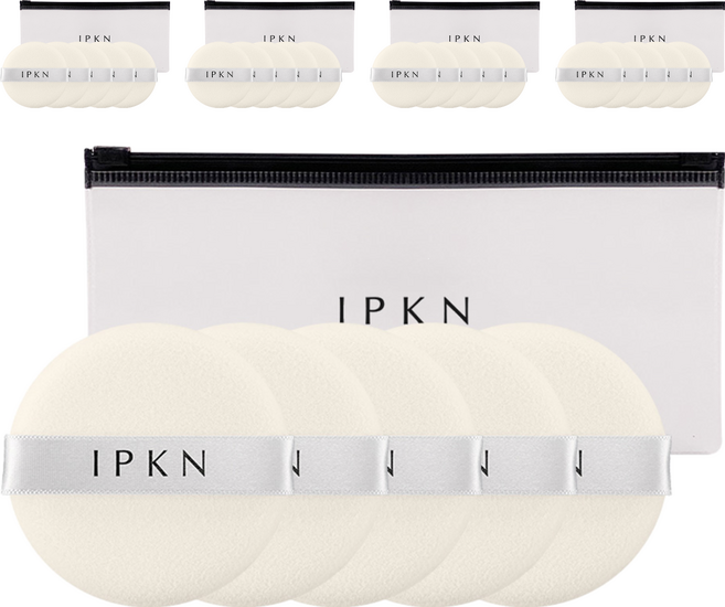 입큰 파우더팩트 퍼프 대형, 25개