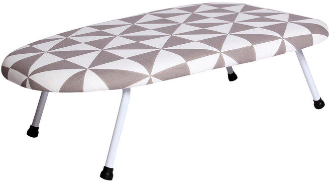 하비티 베이직 콤팩트 좌식 폴딩 다리미판, 스퀘어 브라운