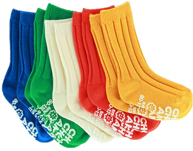 지앤 아동용 드로잉 패밀리 요술양말 5켤레 세트