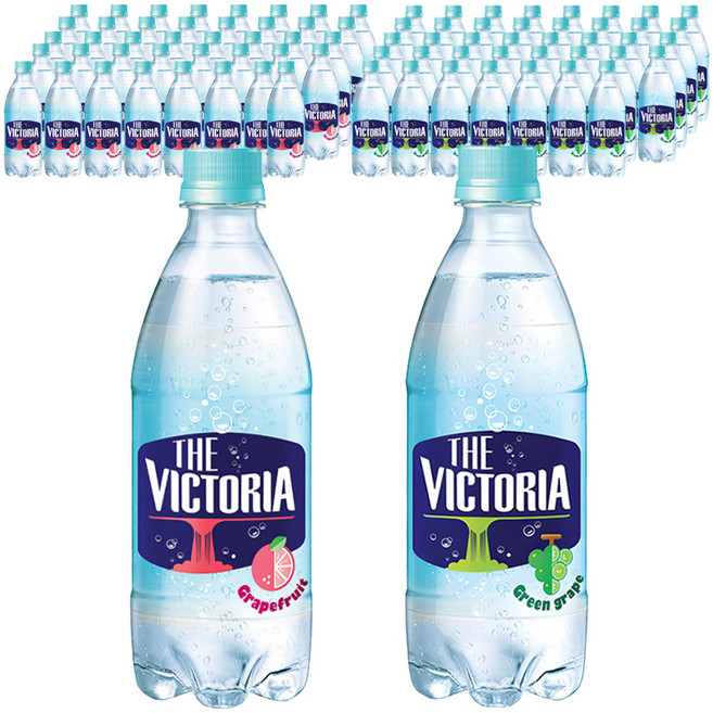 웅진빅토리아 더빅토리아 청포도 500ml 40p + 자몽 500ml 40p, 80개