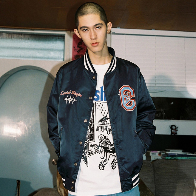 cavish 男款 CVS 棒球外套