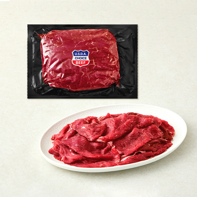 미국산 초이스 앞다리 불고기용 (냉장), 1개, 1kg