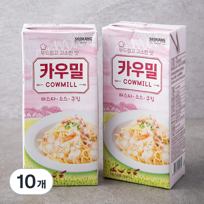 서강 카우밀, 1L, 10개