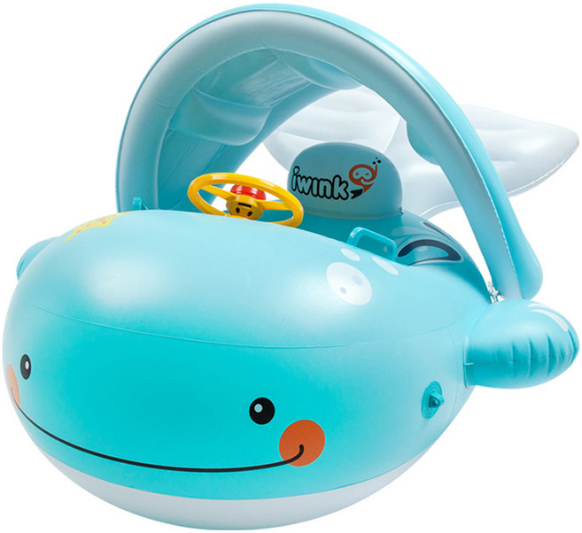 아이윙크 고래 유아 보행기튜브, 혼합 색상, 1개