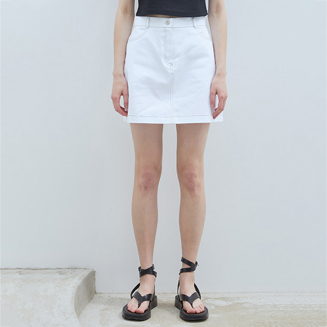 라티젠 LQ COLOR STITCH SKIRT