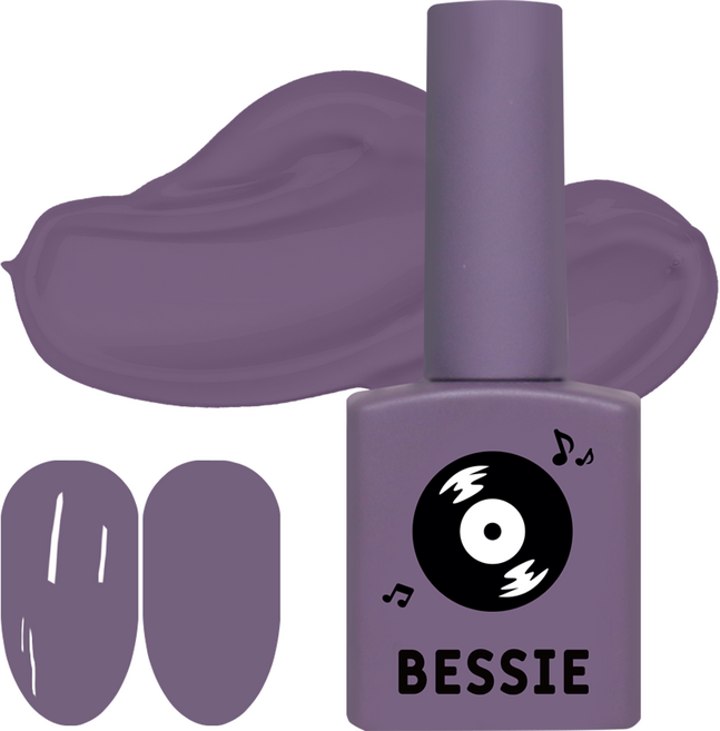 BESSIE 컬러 젤네일, V14 GOGO 퍼플, 11ml, 1개