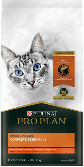 PRO PLAN 冠能 成貓用挑嘴鮮鮭活力配方 乾飼料, 3.18kg, 1袋, 鮭魚