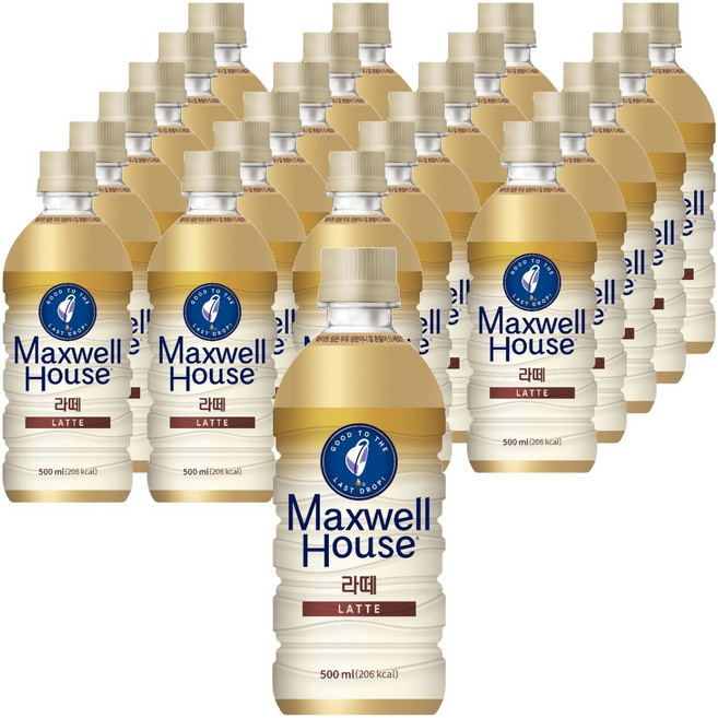 맥스웰하우스 마스터 라떼, 500ml, 24개
