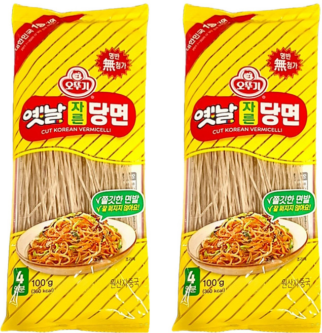 OTOKI 不倒翁 Yetnal 韓式冬粉, 100g, 2包