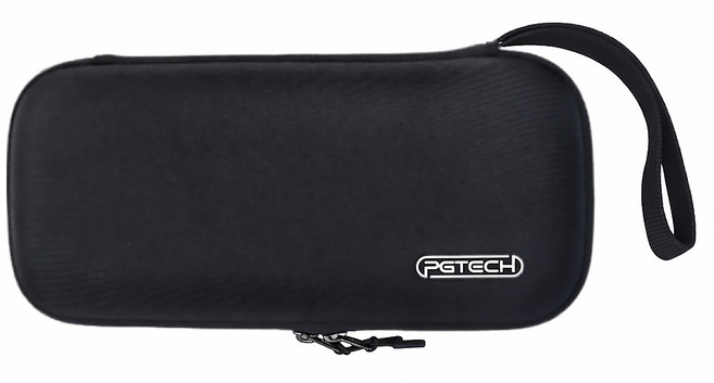 PGTECH Switch2主機收納包主機收納包NS2手提保護拉鍊防摔硬包, 黑色, 1個, 單一商品