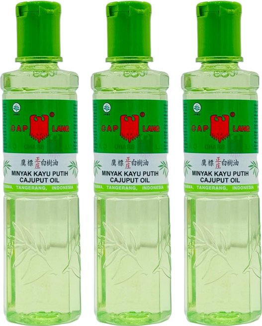 CAP LANG 鷹標白樹油, 120ml, 3瓶