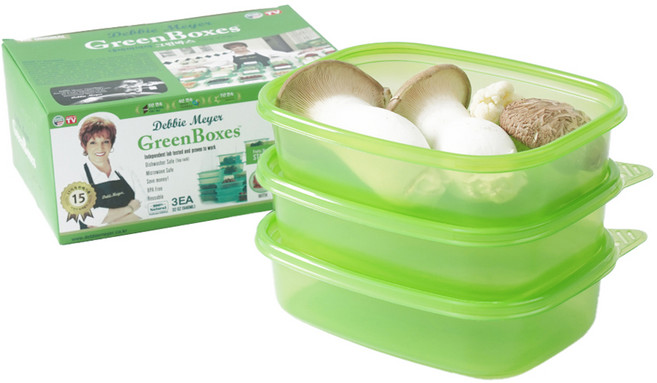 데비마이어 그린박스 직사각, 3개, 946ml