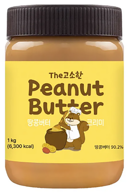 이엔푸드 땅콩버터 크리미, 1kg, 1개