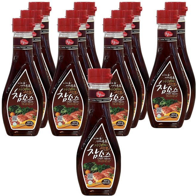 참 우리식품 고기엔 참소스, 300g, 12개