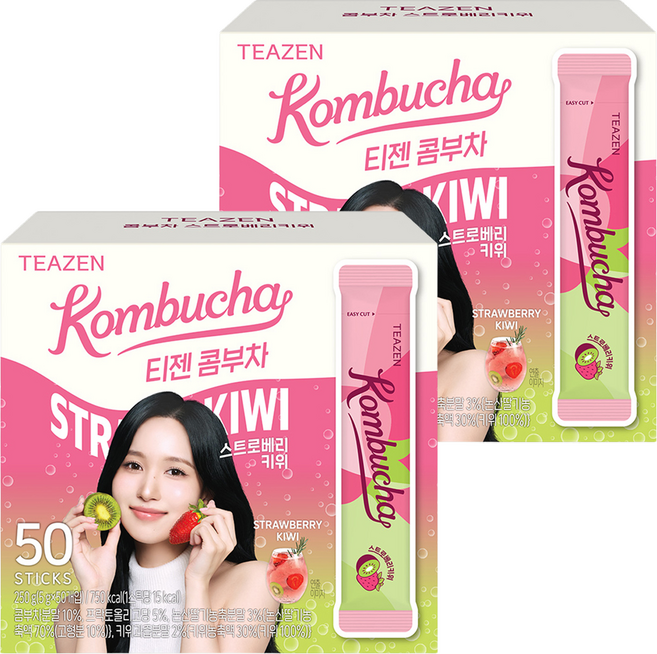 티젠 콤부차 스트로베리키위, 5g, 50개입, 2개