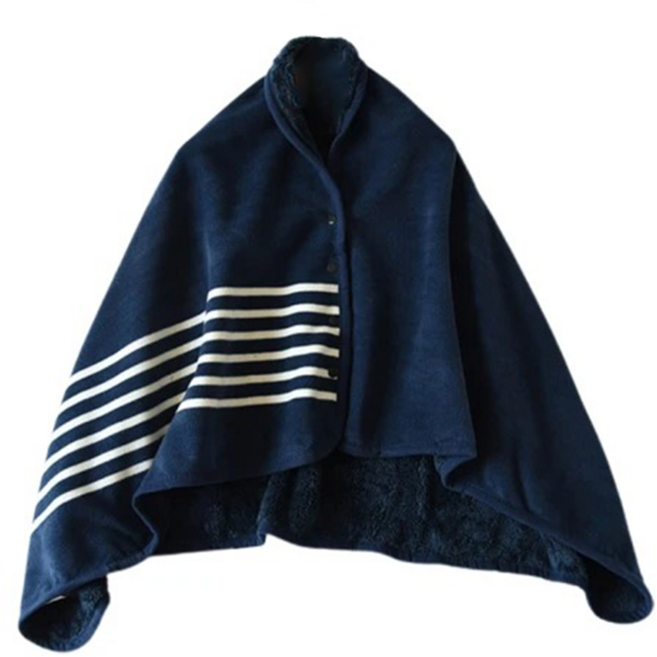 HONDONI 法蘭絨披肩懶人毯 V2