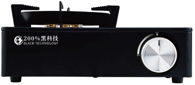 BT 200 PERCENT 黑科技 狂野卡式快速爐 AEM-0032 1.4kg, 黑色, 1個