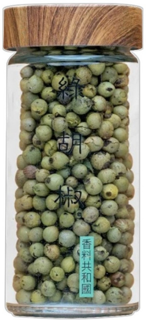 香料共和國 綠胡椒粒, 12g, 1瓶
