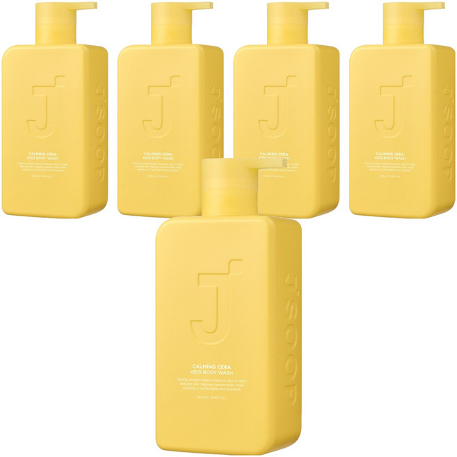 제이숲 카밍세라 키즈 바디워시 청사과향, 5개, 500ml