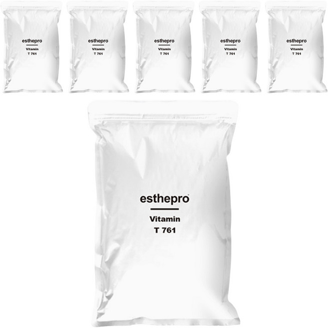 에스테프로 비타민 석고팩 761, 6개, 1개입
