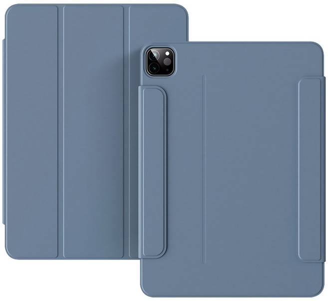 태블리스 3단분리 트레스 커버 케이스 IS-1, 인디블루, 1개