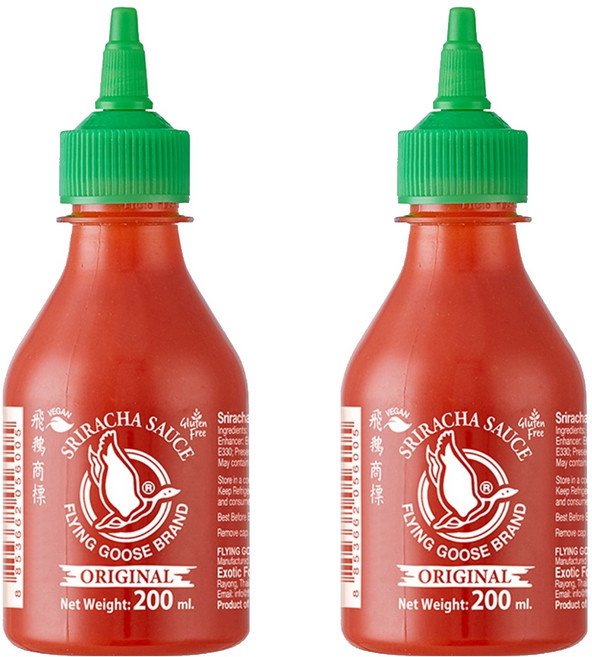 飛鵝是拉差辣椒醬, 200ml, 2個