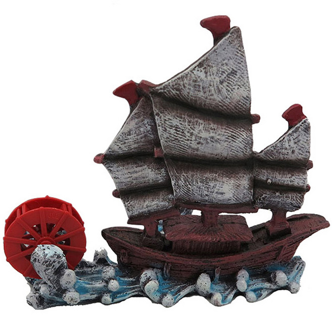 아쿠아비 수족관 해적선 장식 133, 1개