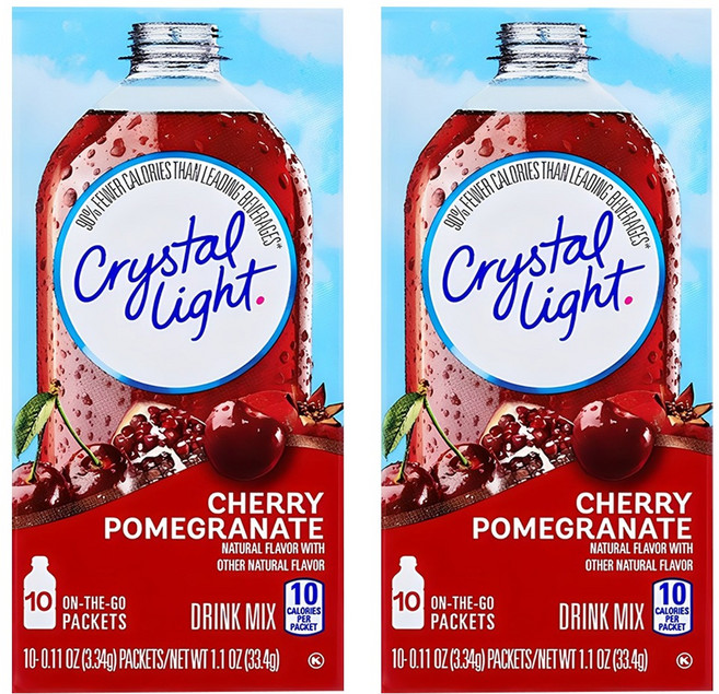 크리스탈라이트 체리석류 에이드분말, 3.34g, 10개입, 2개