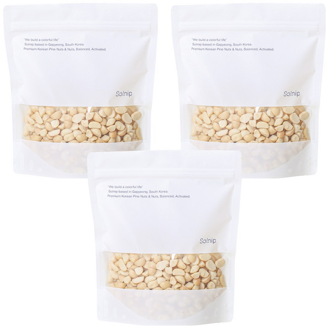 Solnip 香濃奶油風味夏威夷豆, 400g, 3個