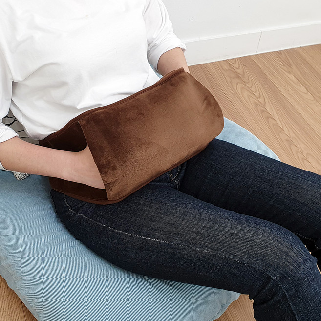 워머포켓 온수 찜질기, LXE-8009, 브라운