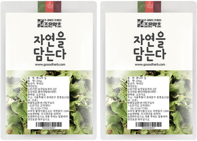 조은약초 프리미엄 뽕잎, 200g, 1개입, 2개