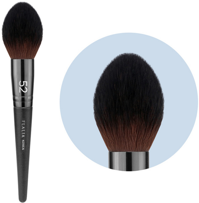 시리얼 파우더 52호 브러쉬, 혼합색상, 1개