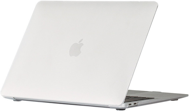 오펜트 맥북 프로 16 M5 M4 M3 M2 M1 호환 매트 클리어 하드케이스, 반투명, 1개