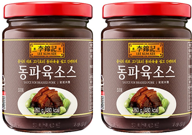 이금기 동파육 소스, 260g, 2개