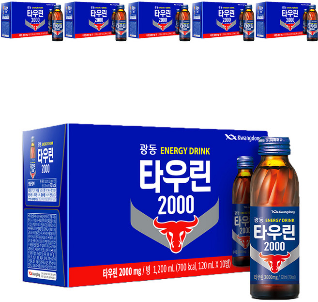 광동제약 타우린 2000, 120ml, 60개