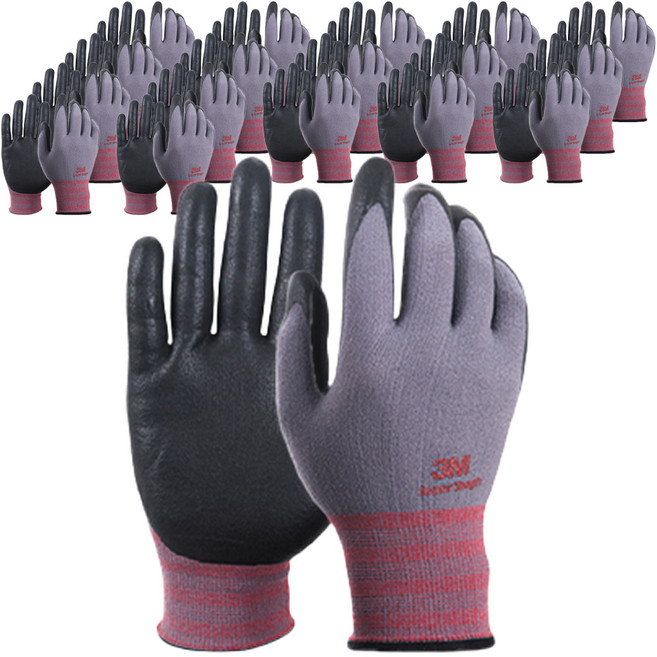 쓰리엠 슈퍼터프 NBR 스마트 터치 안전장갑, 18개