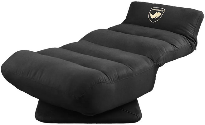 MARSRHINO 火星犀牛 人體工學旋轉摺疊和室沙發 YO 呦, 黑色, 1個