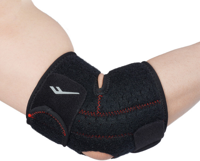 프로스펙스 액티브 팔꿈치 보호대, 블랙, 1개