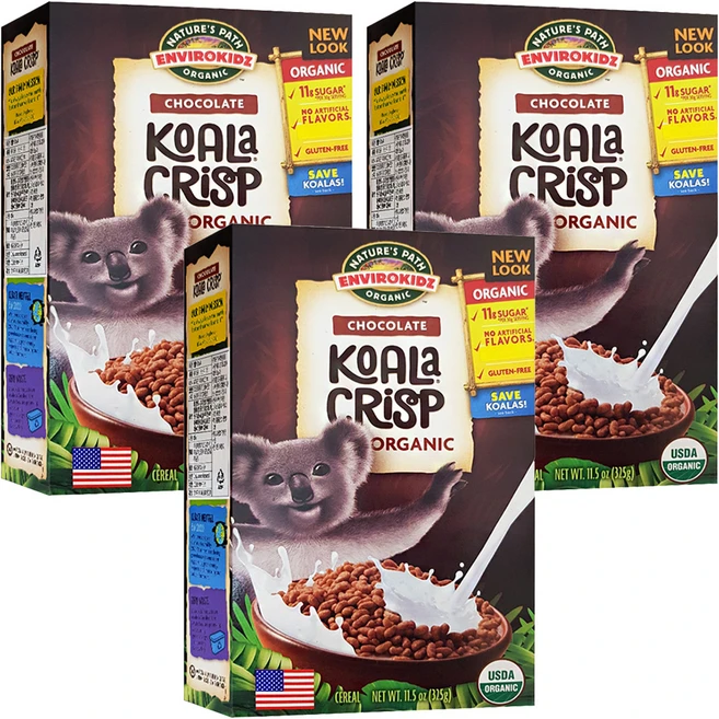 네이쳐스패스 코알라크리스피, 325g, 3개 - 쿠팡