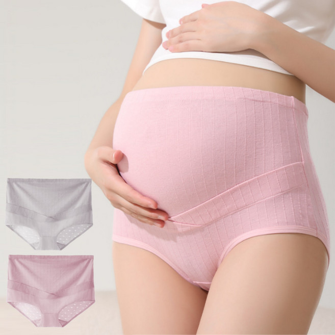 에델린 임산부 프리미엄 하이웨스트 순면 팬티 2개세트