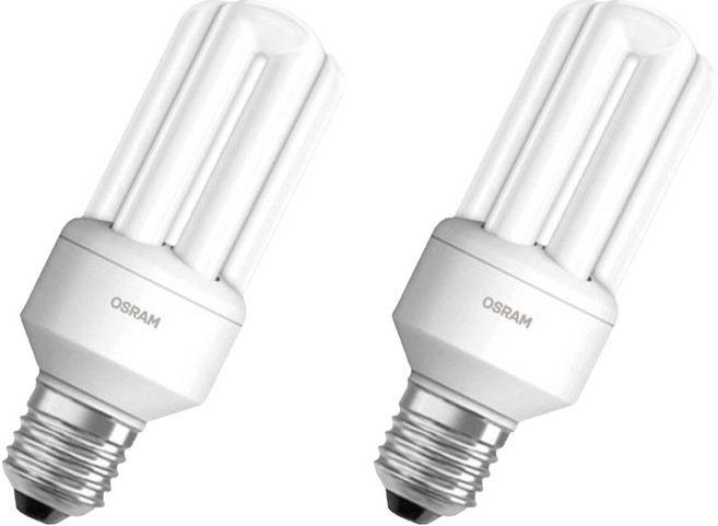 오스람 삼파장 EL 램프 11W DULUXSTAR 865, 주광색, 2개