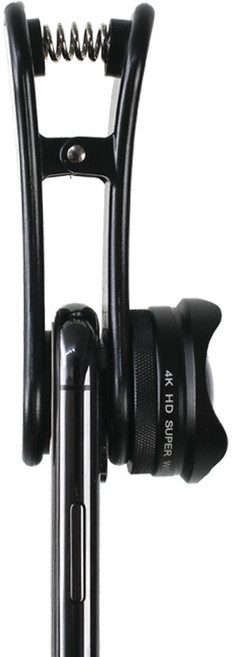 ILWOO 스마트폰 4K 광곽 & 접사 렌즈, 혼합색상, 1개