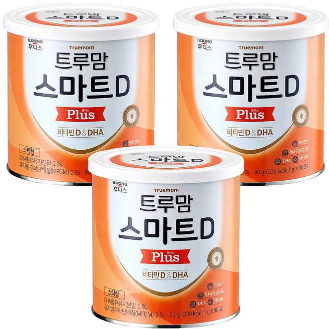 트루맘 스마트 D 플러스, 90g, 3개